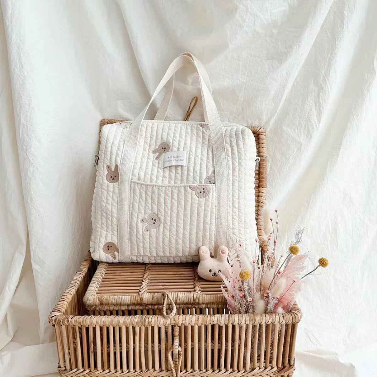 South Korea Instagram wind large capacity mommy bag