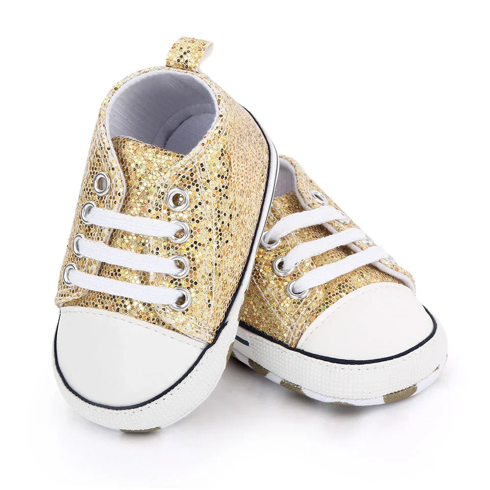 Baby Canvas Classic Sports Sneakers Newborn Baby Boys