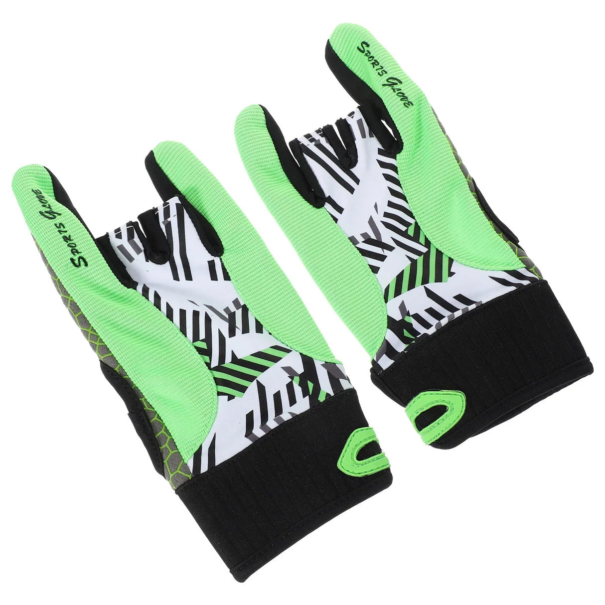 Bowling Semi Finger 1 Pair Silicone Anti Elastic