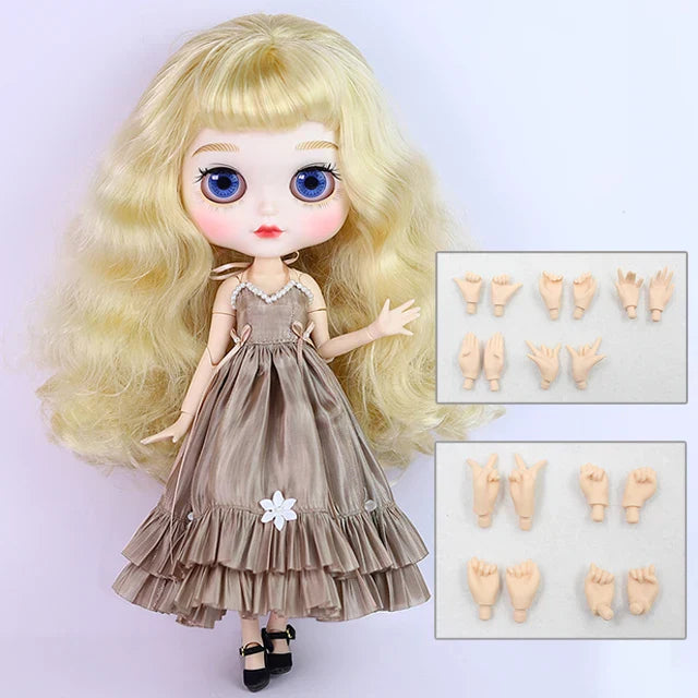 ICY DBS Blyth doll bjd joint body white