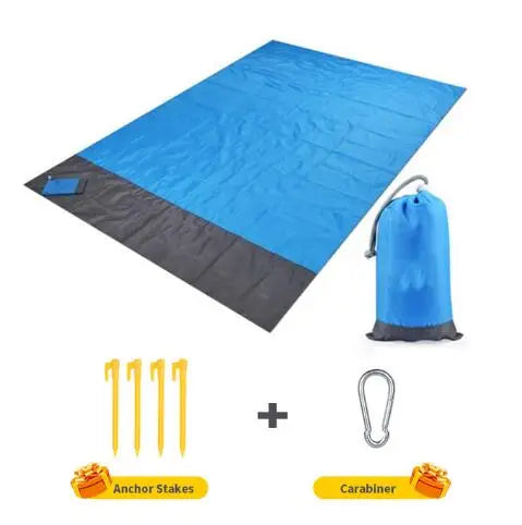 Waterproof Beach Mat Sand Free Blanket Camping Outdoor