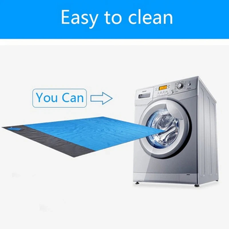 Waterproof Beach Mat Sand Free Blanket Camping Outdoor