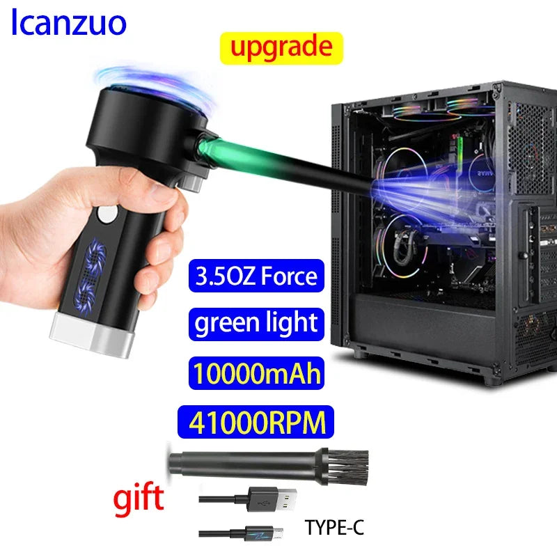 500W Electric Compressed Air Duster Air Blower for