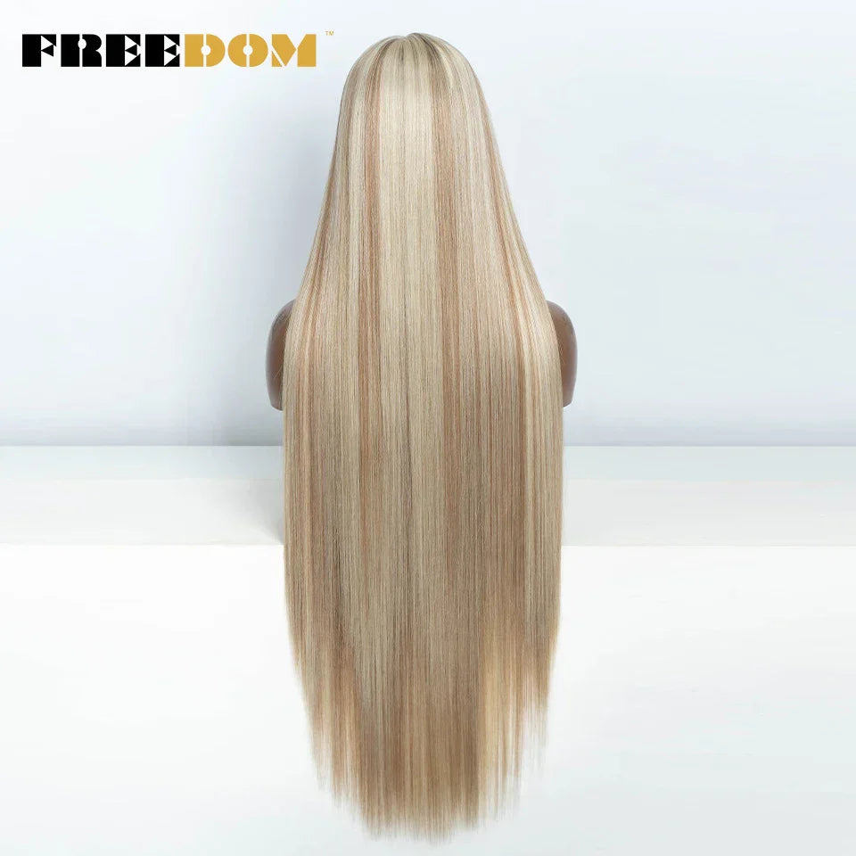 FREEDOM Synthetic Lace Frontal Wig For Women 38