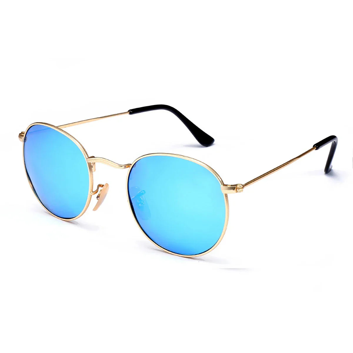 New Oval Metal Polarized Sunglasses for Women‘s and Men’s The Same Fashion Trend Glasses UV 400