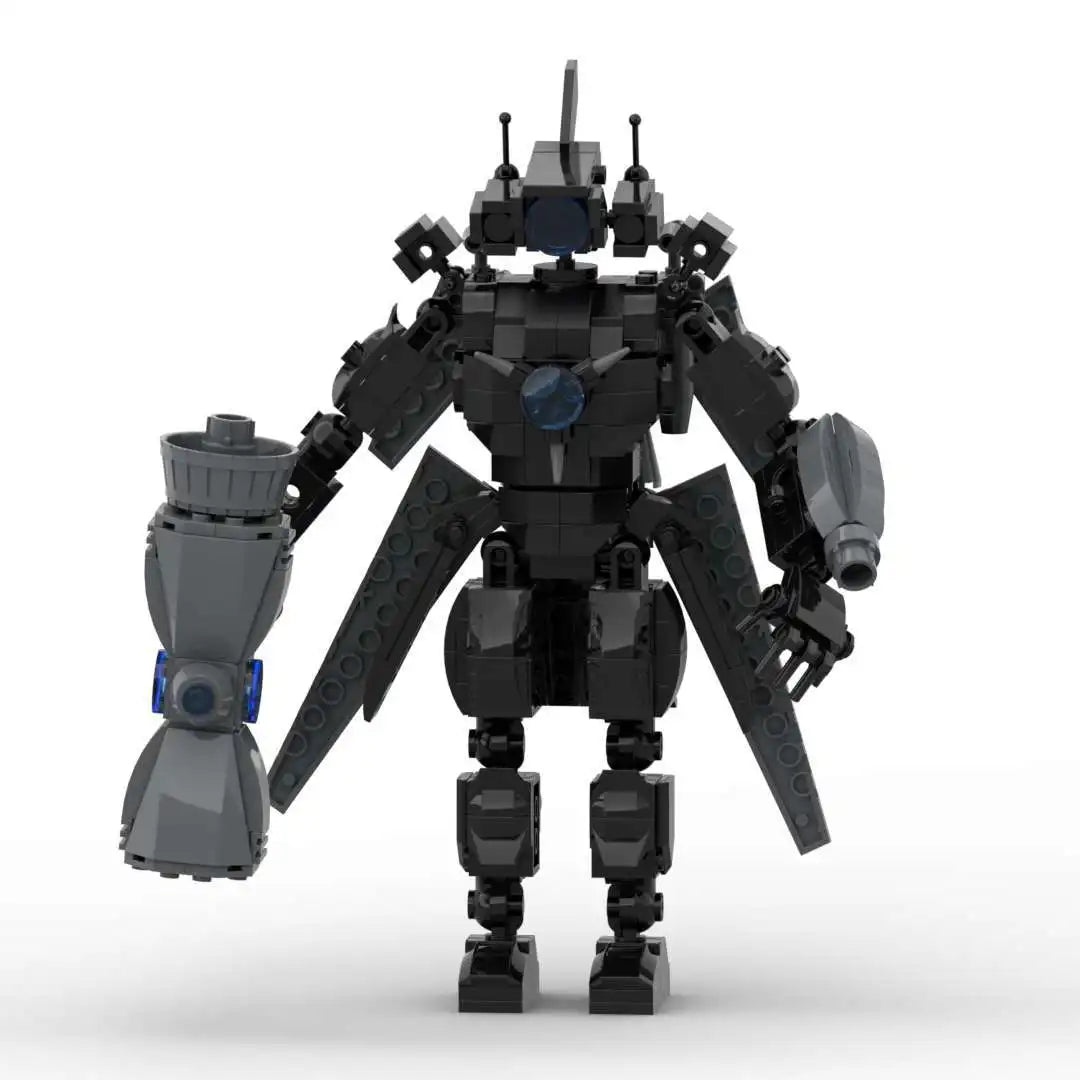 MOC Titan Camerman From Funny Anime Videos:For Skibidi