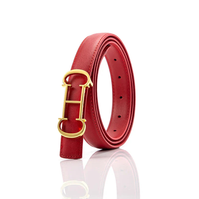 CHCH Women's Luxury New Leather Belt Fashion 2.5Cm