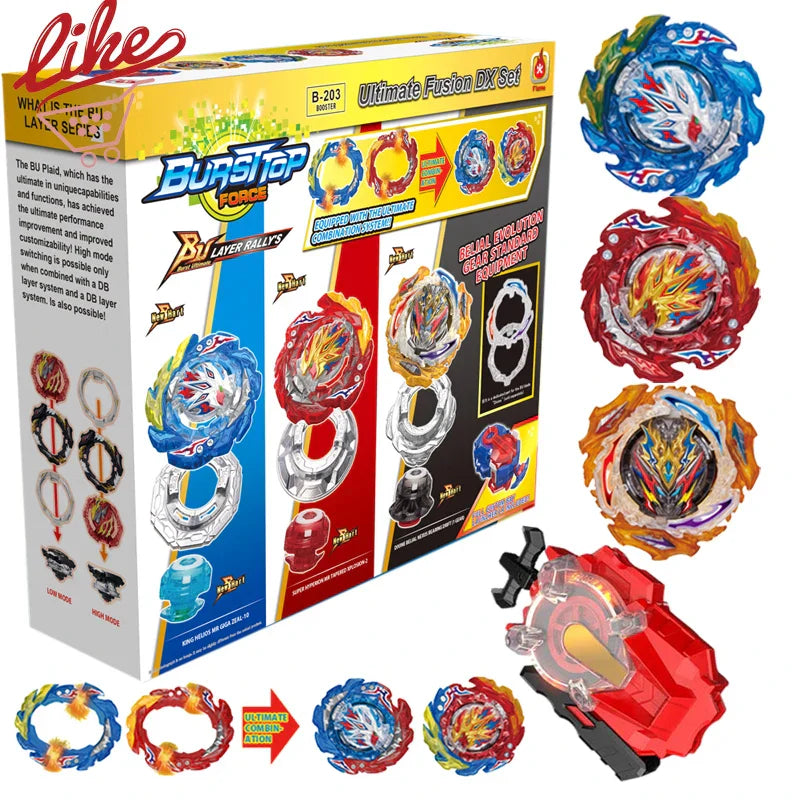 Laike BU Bey B-203 Ultimate Fusion DX Set