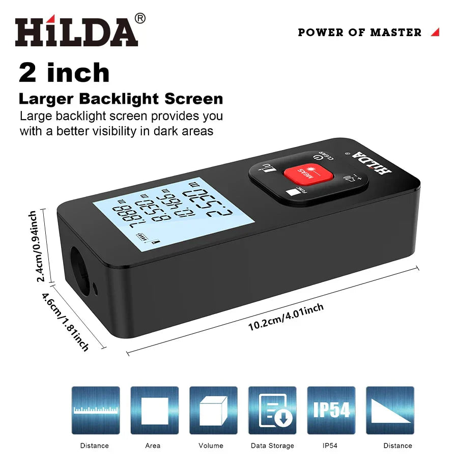Mini Rangefinder Laser Distance Meter digital rangefinder Tool