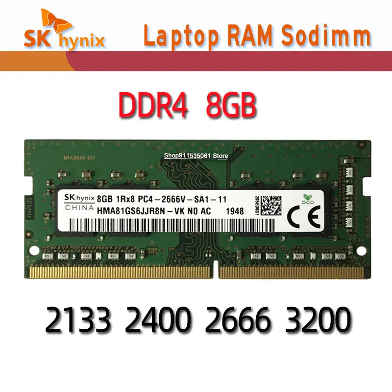 SK Hynix ddr4 4GB 8GB 16GB 32GB 2133MHz