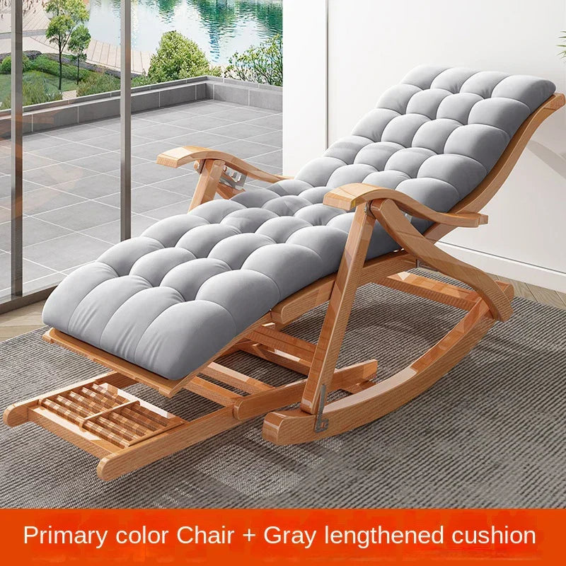 Living room Folding Rocking chair balcony Relaxing lounge
