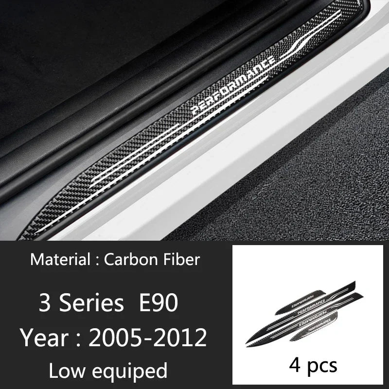 Accessories Door Sill Scuff Plate Guards Protector Sticker
