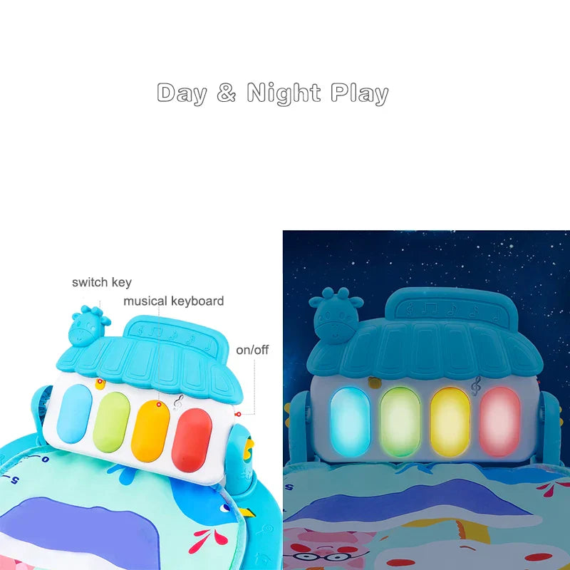 Baby Music Rack Play Mat Toddler Carpet with
