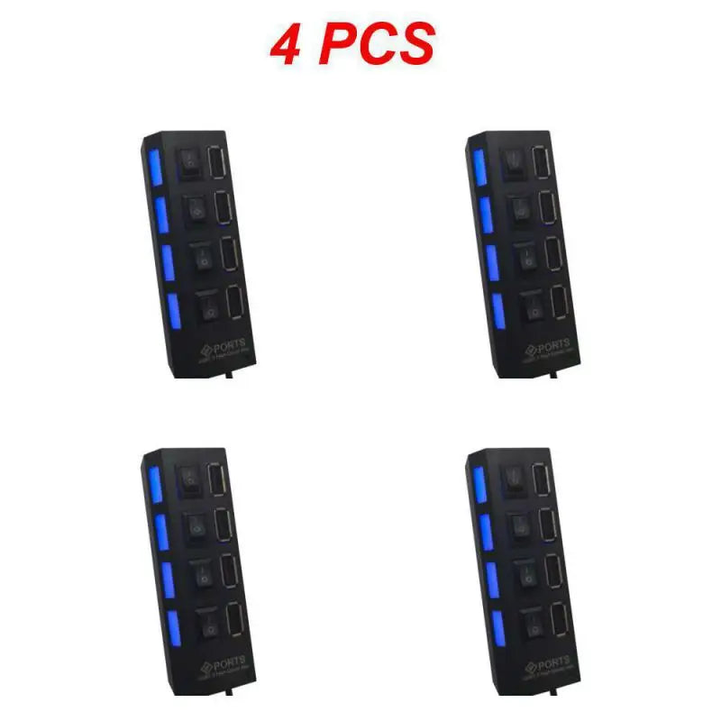 1~8PCS USB Hub USB 2.0 Hub Multi USB