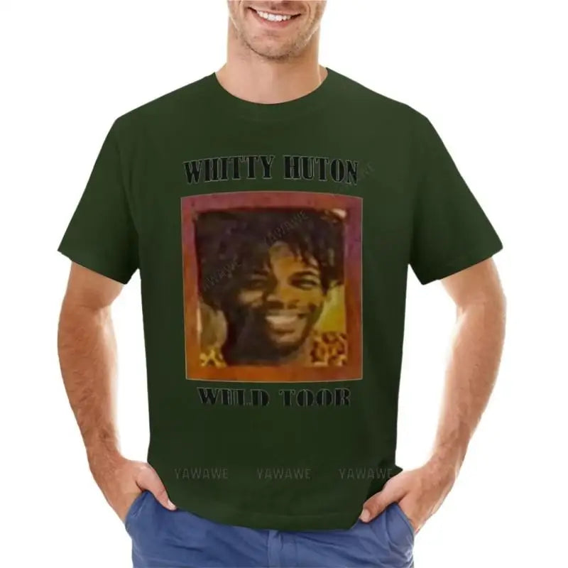 WHITTY HUTON WULD TOOR T-Shirt plain t-shirt funny