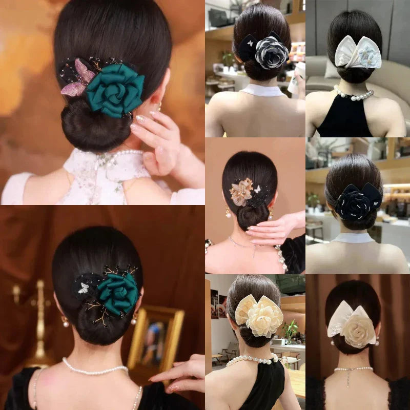 Headband Roller Hair Curler Donut Bun Maker Lazy