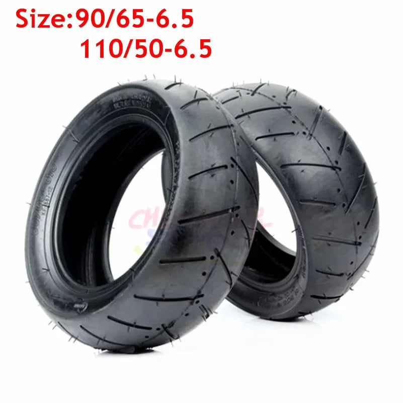 11" Tubeless Tire 110/50-6.5 for 38CC 47CC Mini Pocket Bike & Scooter