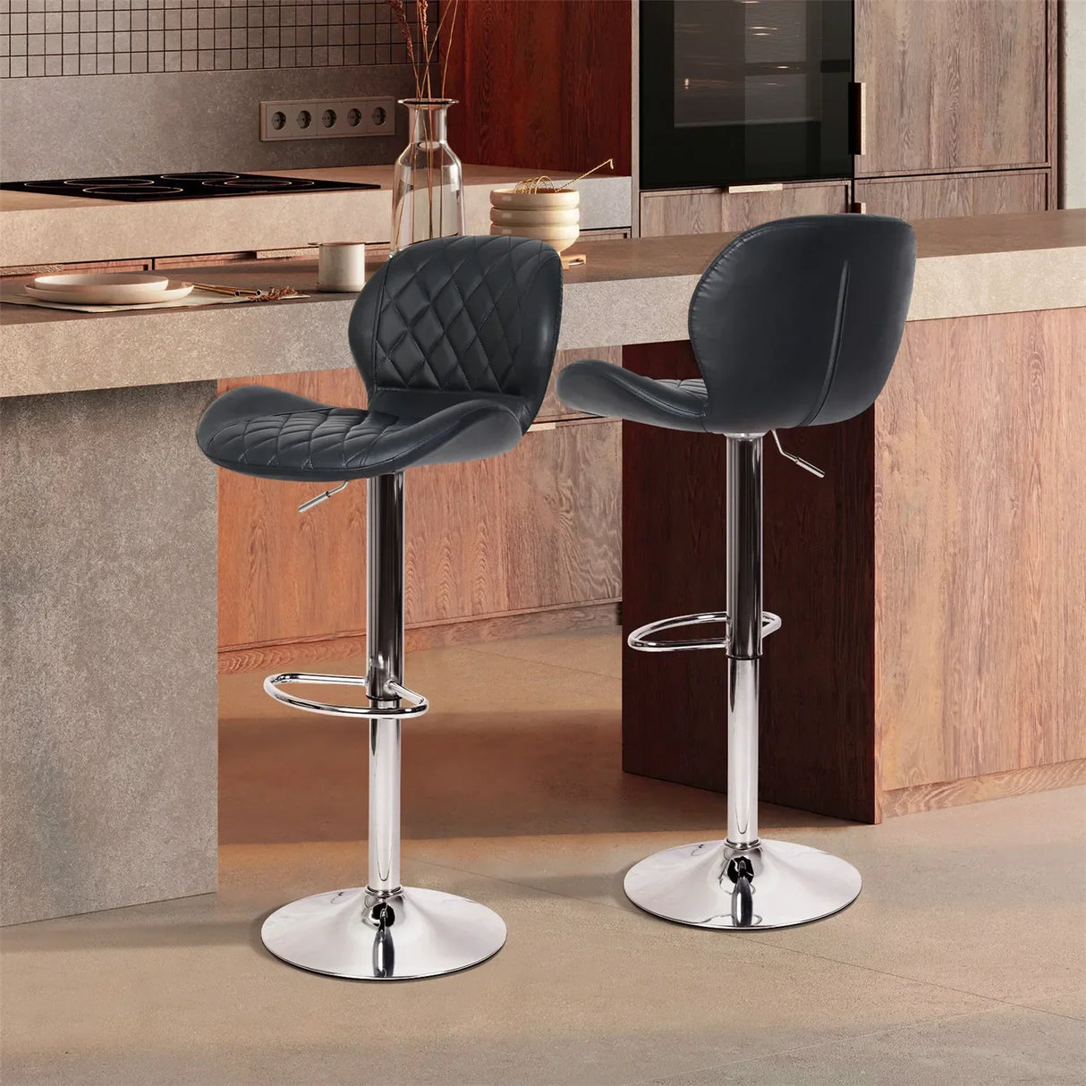 Bar Stools White Bar Chairs Breakfast Dining Stools