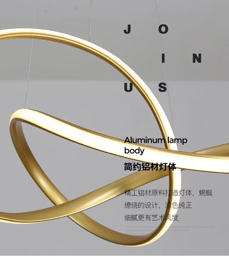 Dining Room Lamp Personality Creativity Clover Restaurant Pendant