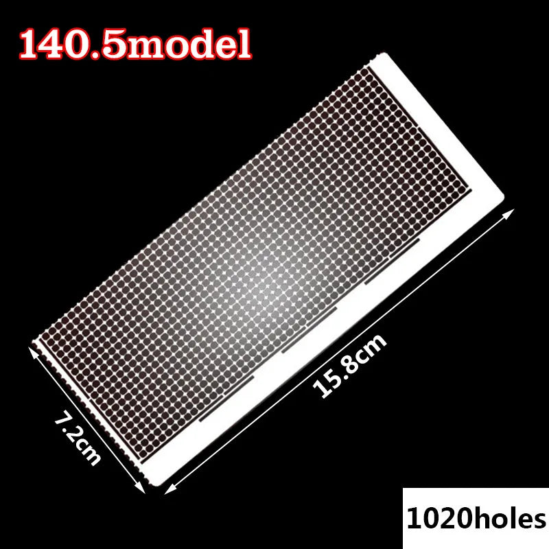 800/1020/2200holes Stainless Steel Ruler For Diamond Painting Embroidery