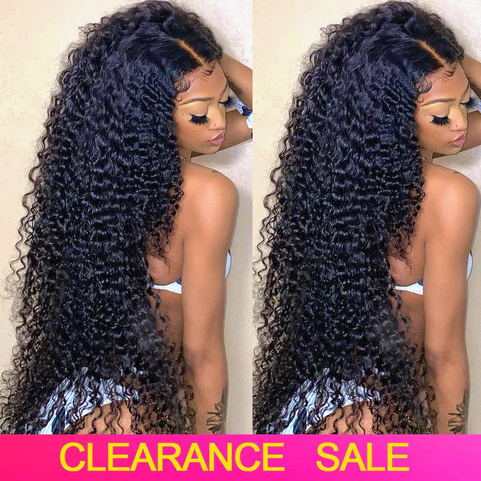 13x4 HD Transparent Lace Front Human Hair Wigs
