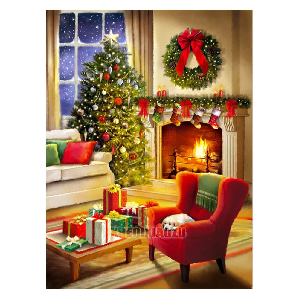 Diamond Painting Christmas Snowman Cross Stitch New Arrival