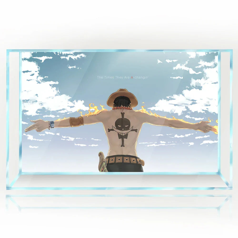 Aquarium Background Sticker One Piece Cartoon Anime
