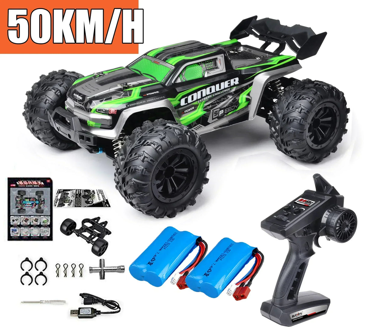 Rc Car Off Road 4x4 High Speed 75KM/H