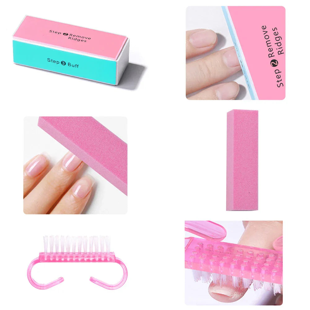 HALAIMAN Nail Art Tools Manicure Equipment Set Electric