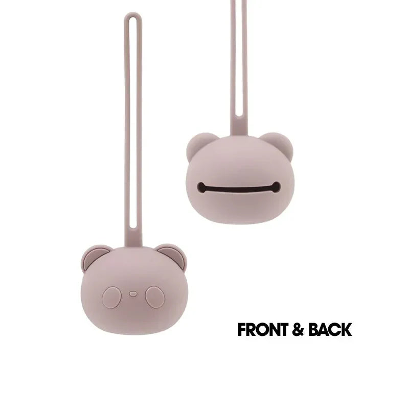 Baby Silicone Nipple Holder Container Box BPA Free