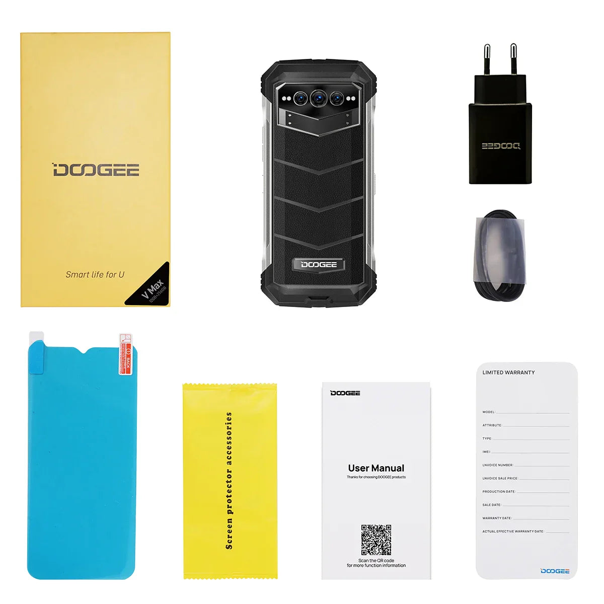 5G Phone DOOGEE V Max Rugged Smartphone 22000mAh,12GB+256GB