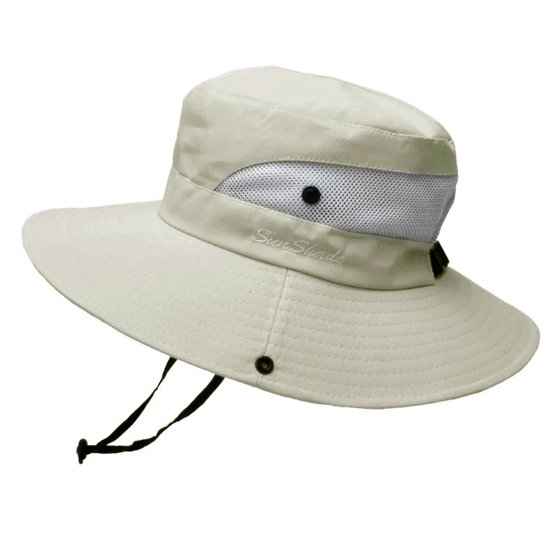 Parent-child Unisex Summer Foldable Sun Fisherman Hat Men