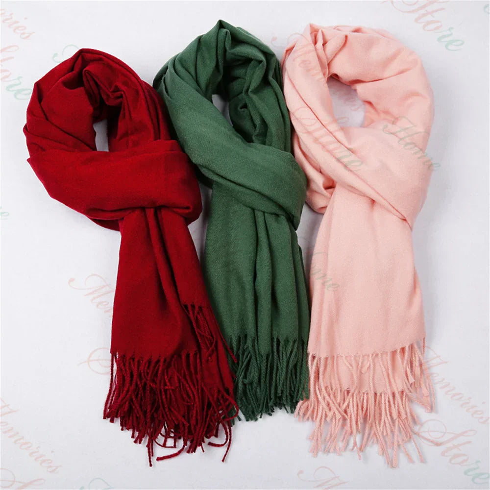 Personalised Embroidered Scarf with Initials or Name Wedding