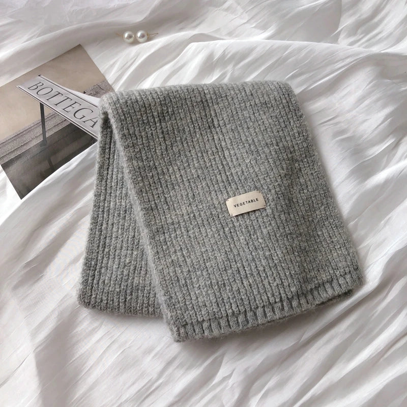 Women Cashmere Scarves Lady Winter Thicken Warm Soft