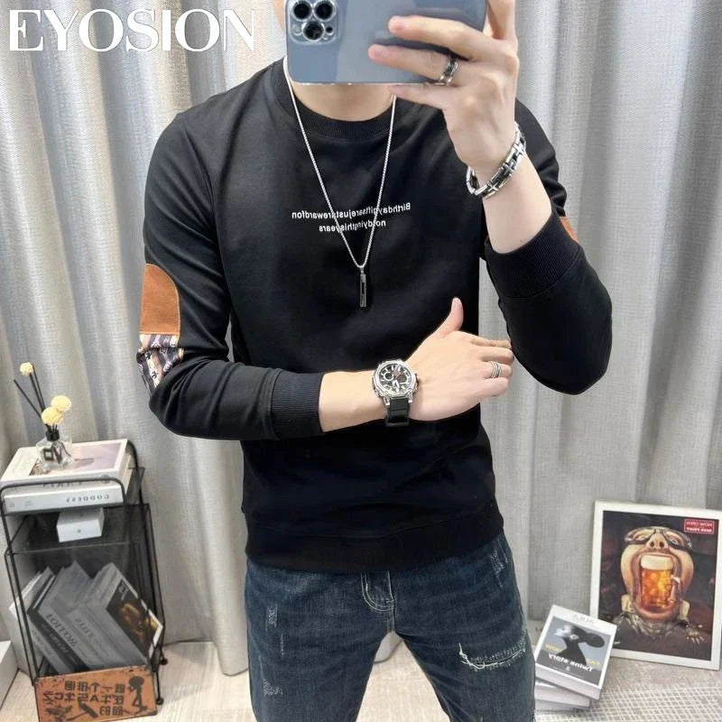 Autumn Men's Hoodies Long Sleeve Sweatshirt New Cotton