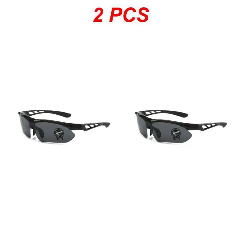 1/2/4PCS Outdoor Men Cycling Sunglasses Road Mountain Riding