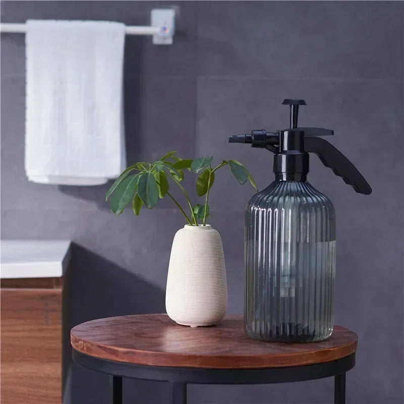 2L Portable Pressure Garden Spray Bottle Kettle Plant