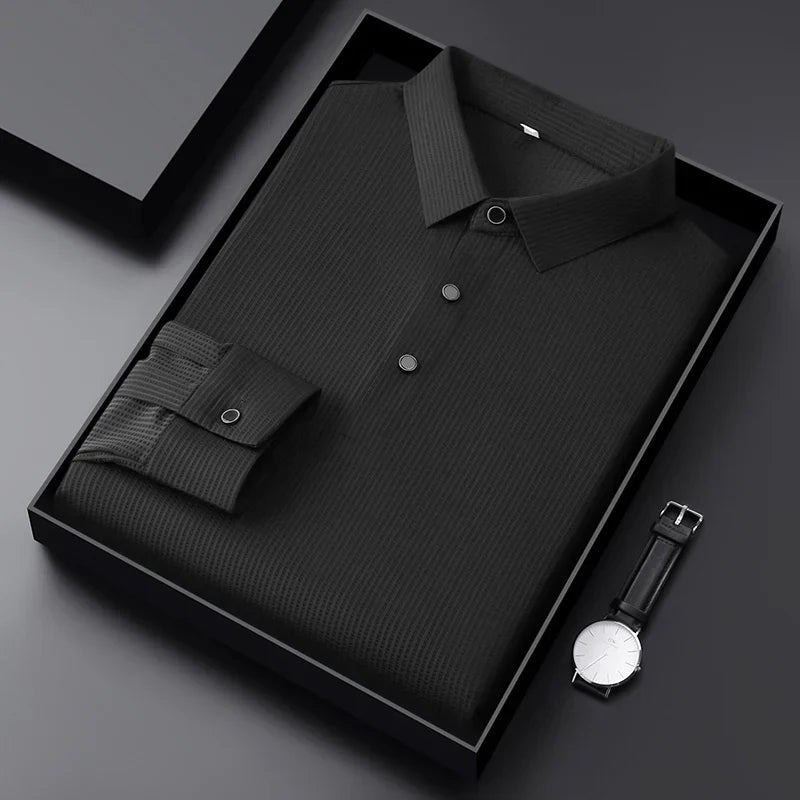 Long Sleeve T-shirt Spring and Autumn Thin Lapels