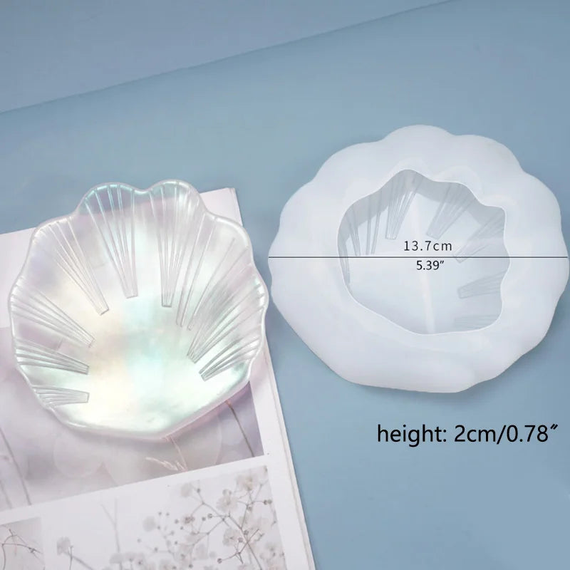 Petal Plate Dish Casting Silicone Mould Crystal Epoxy