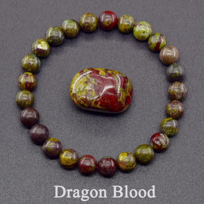 Real Natural Labradorite Stone Bead Bracelet Men Women