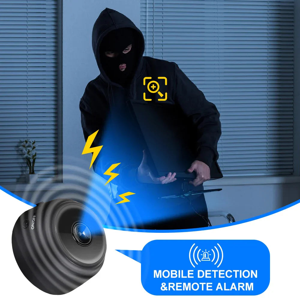 2024 Upgraded A9 Mini WiFi Camera FullHD 1080p