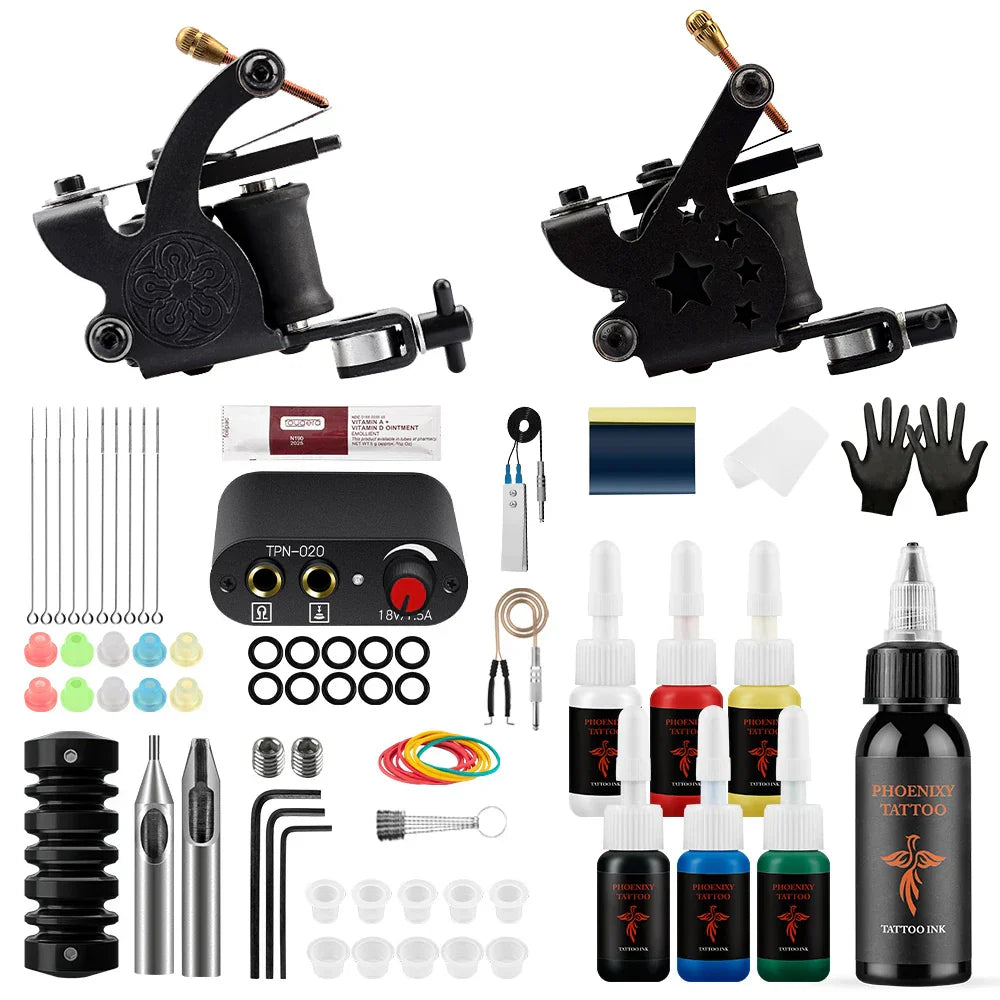 Tattoo Machine Set Beginner Practice Set Tattoo Needles