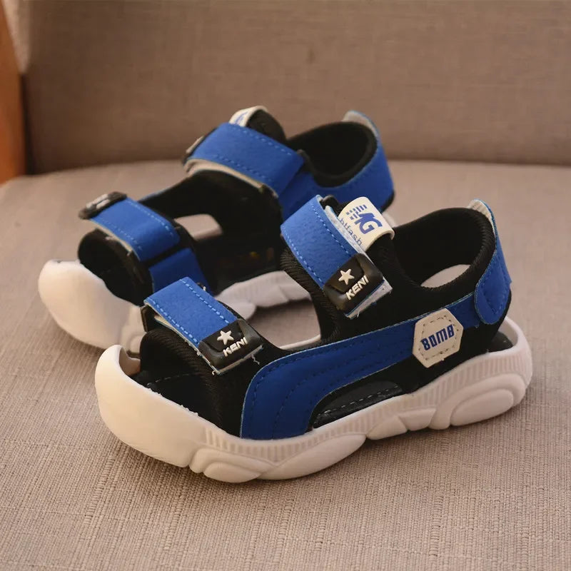 2024 Summer Children Shoes Boys Soft Soles Beach