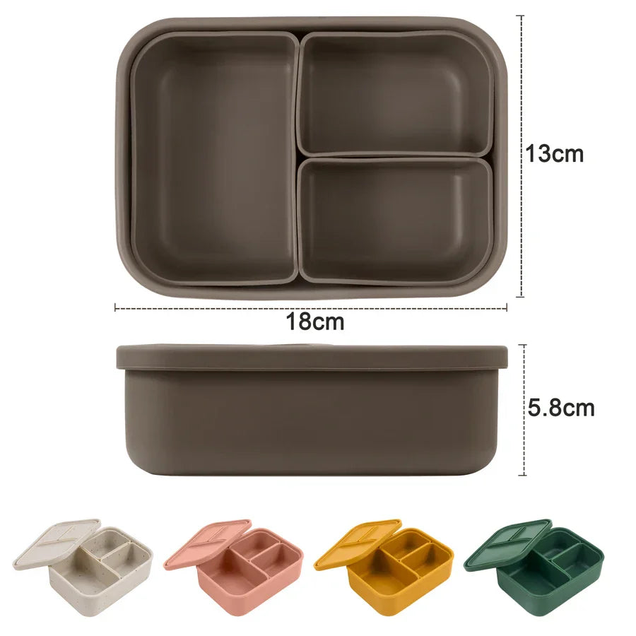Food Grade Silicone Detachable Household Fresh-Keeping Lunch