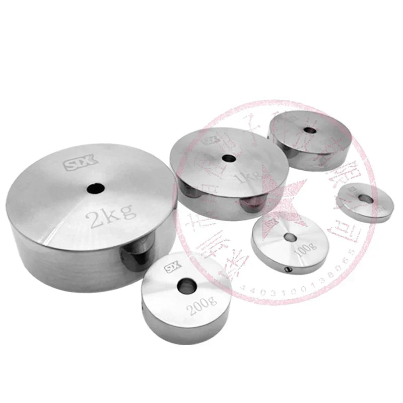 M1 Standard Weight Block 1kg2kg3kg500g100g Stainless Steel Perforated