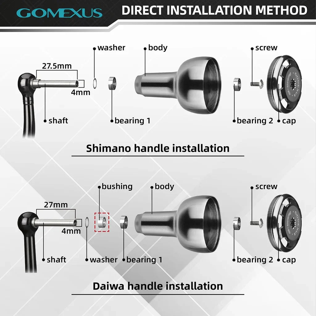 Gomexus SHIMANO Ocea Conquest Edition Handle Baitcasting Reel