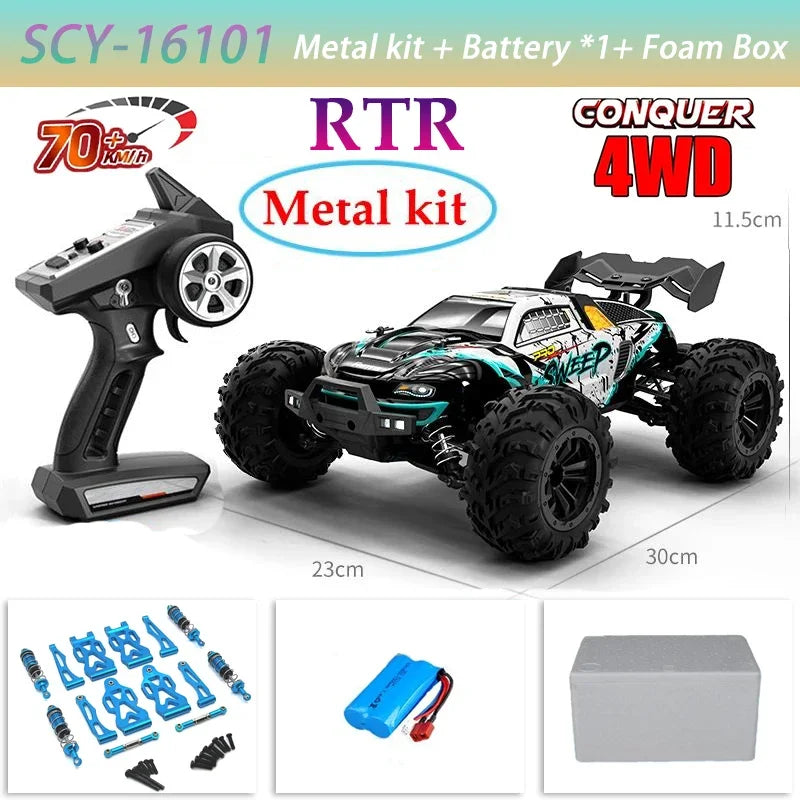 Rc Car Off Road 4x4 High Speed 75KM/H