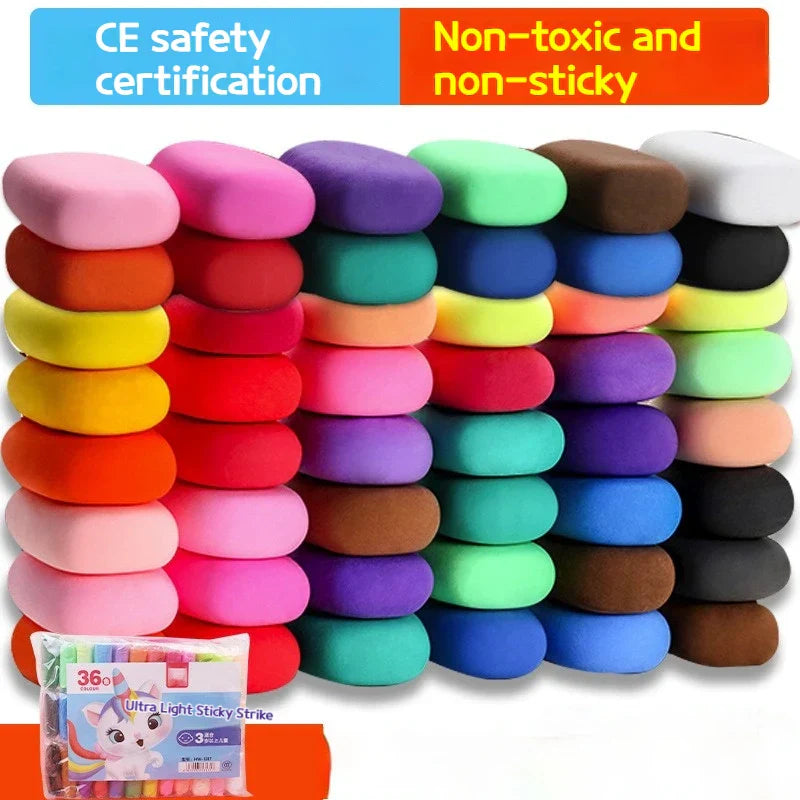 48 Colors Air Dry Clay Ultra Light Magic