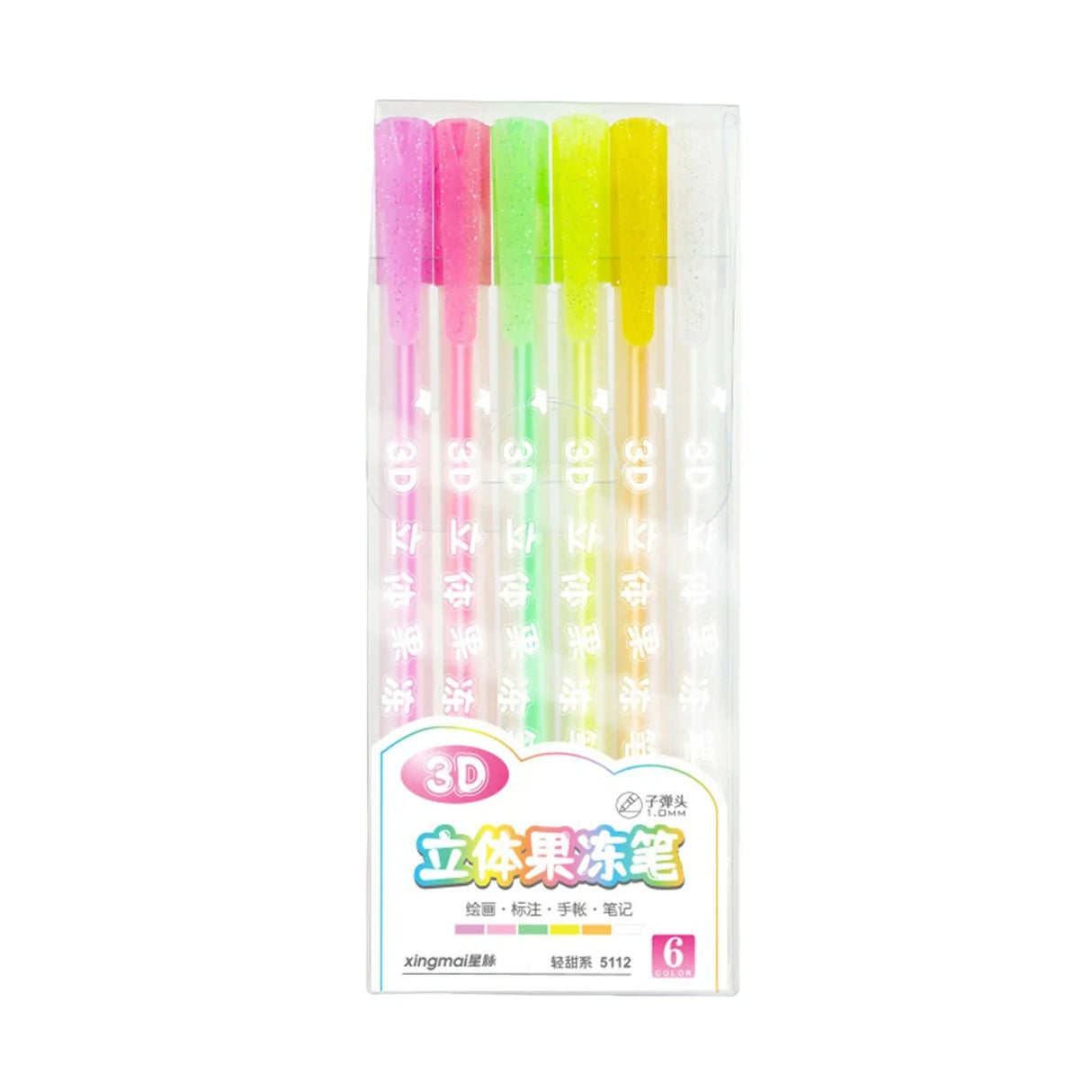 Multi-colored Painting Highlighter Colourful Highlighters DIY Double Line