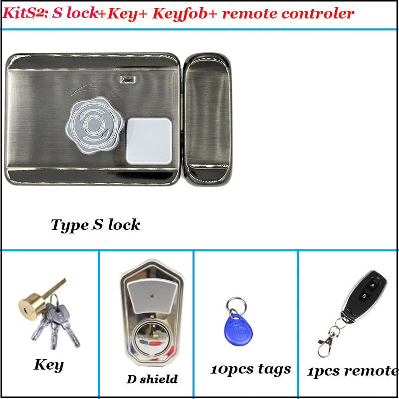 Intelligent Door Lock Video Intercom Compatible Electric Lock